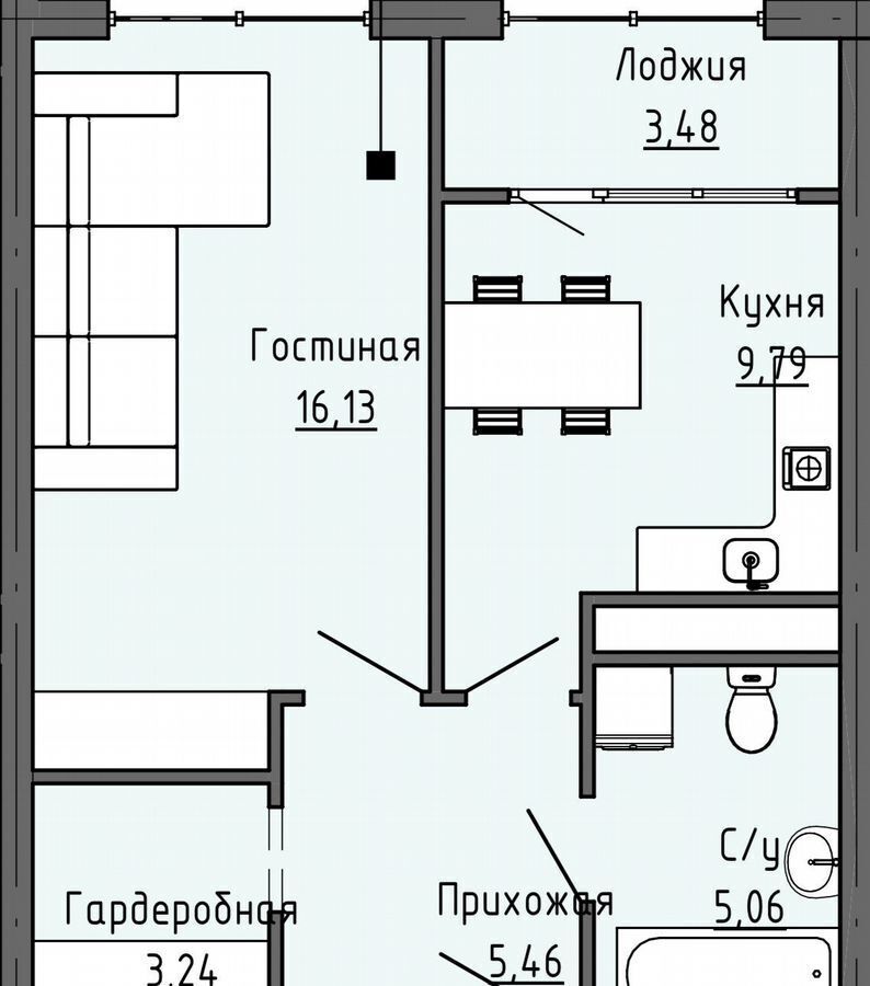 квартира г Грозный ш Старопромысловское 9а фото 2