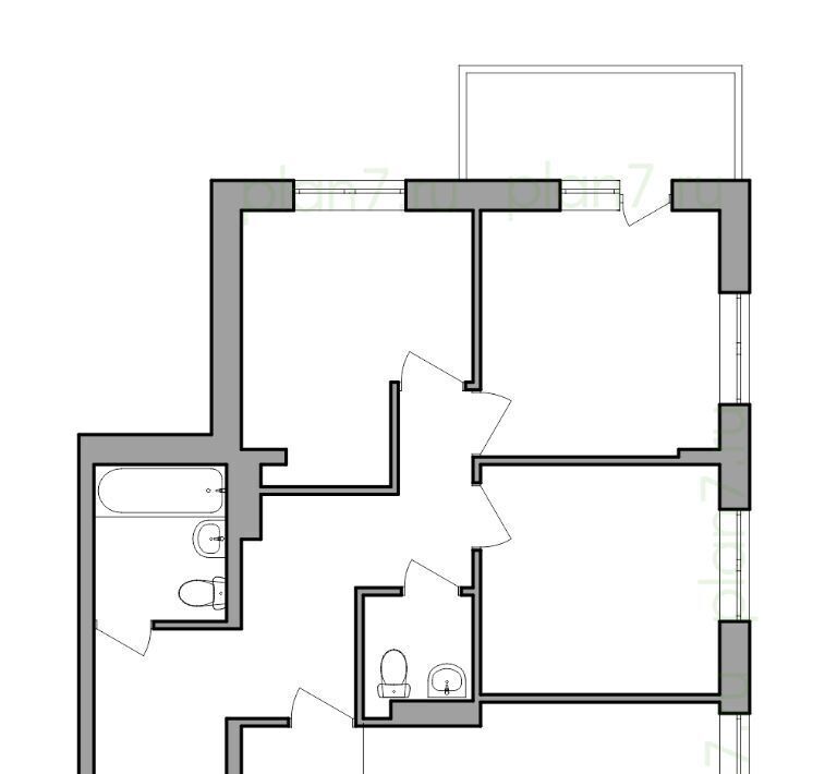 квартира г Иркутск р-н Ленинский Ново-Ленино 2 1-й Ленинский квартал тер. фото 1