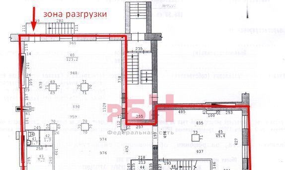 торговое помещение г Екатеринбург Площадь 1905 года, ул. Блюхера, 12 фото 2