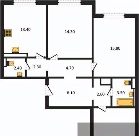 квартира г Воронеж р-н Центральный ул Загоровского 5/3 фото 1