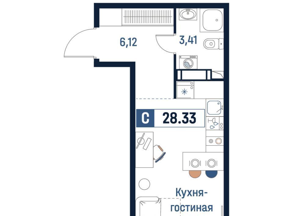 квартира р-н Всеволожский г Мурино Девяткино фото 1