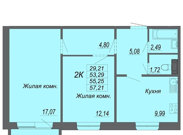 р-н Индустриальный Южный микрорайон ул Рокоссовского ЖК «Маршал» фото