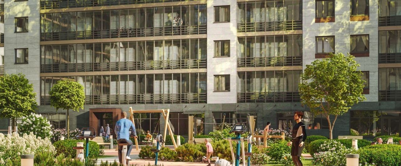 квартира г Санкт-Петербург п Шушары метро Купчино ЖК «Аквилон All In 3.0» фото 11