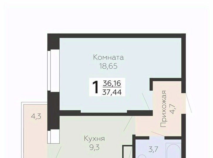 квартира г Подольск микрорайон Красная Горка ул Садовая 3к/1 ЖК «Онегин» Силикатная фото 1