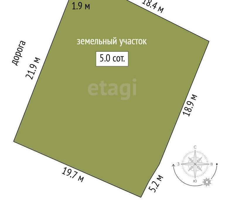 земля г Тюмень снт Домостроитель улица Гвоздика фото 1