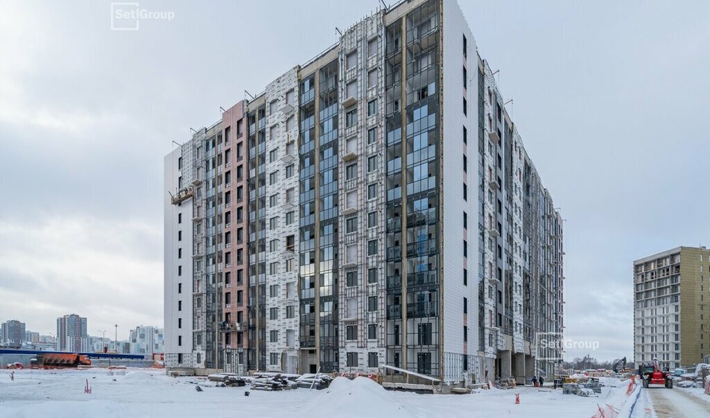 квартира г Санкт-Петербург метро Комендантский Проспект р-н Приморский муниципальный округ Коломяги, жилой комплекс Прайм Приморский фото 21