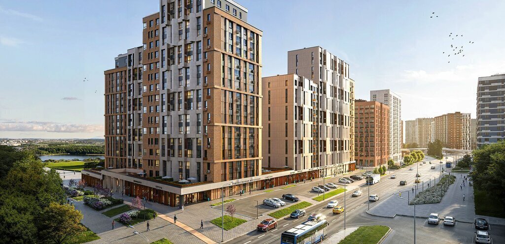 квартира г Москва п Сосенское ЖК Прокшино 1/6 метро Прокшино метро Коммунарка ТиНАО 10. фото 3