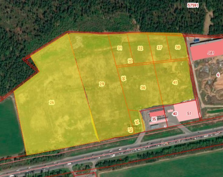 земля городской округ Богородский г Старая Купавна 20 км, М-7 Волга, 35-й километр, 13, Горьковское шоссе фото 1