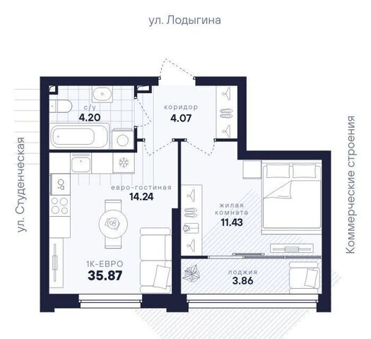 квартира ул Малышева 145 фото