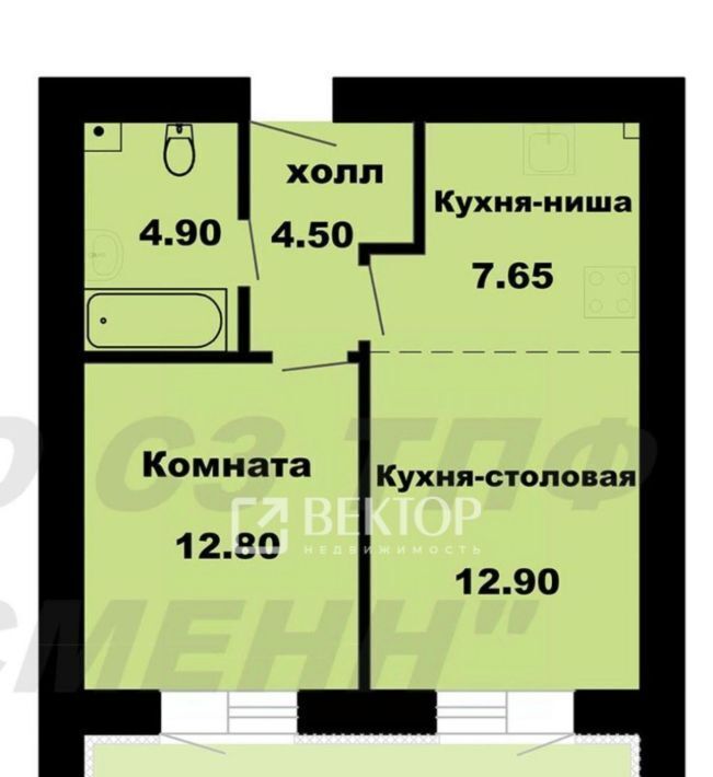 квартира г Иваново р-н Советский ул Сарментовой 11а фото 2