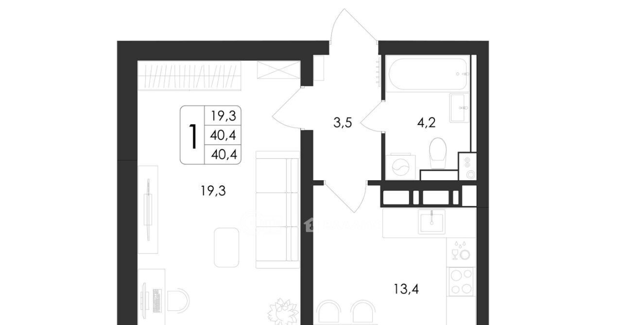 квартира г Воронеж р-н Центральный ул Загоровского 5/3 фото 1