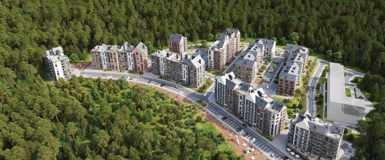 квартира р-н Светлогорский г Светлогорск ЖК «‎Лесная сказка» фото 6