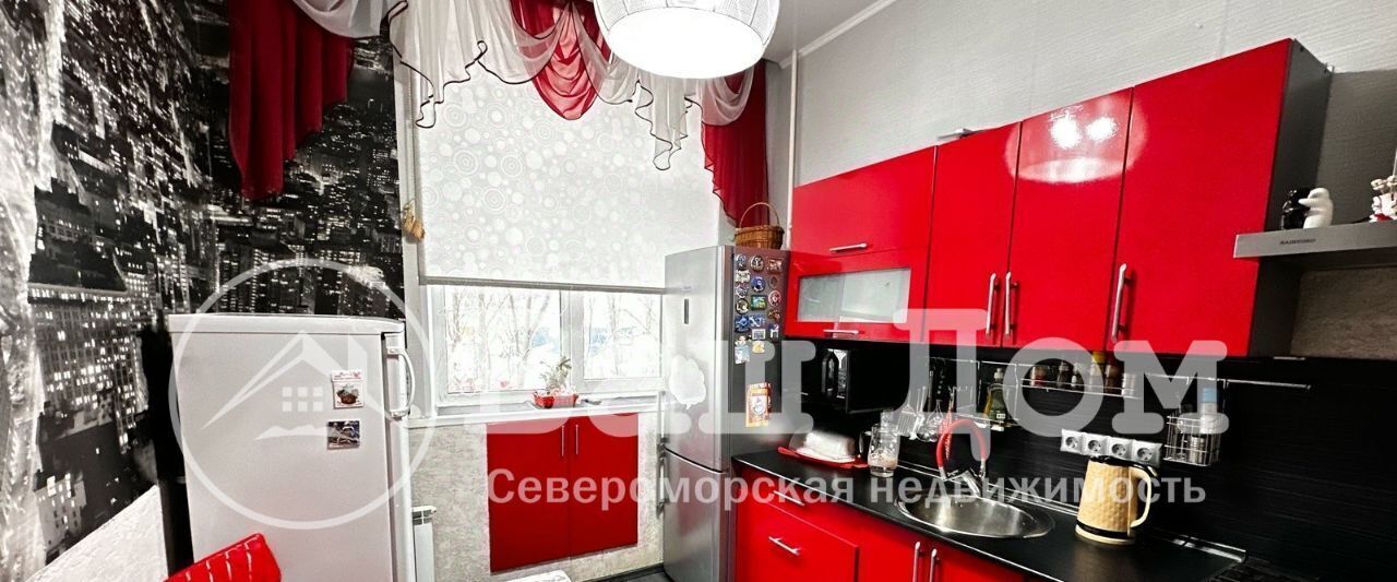 квартира г Североморск ул Сафонова 21 фото 1