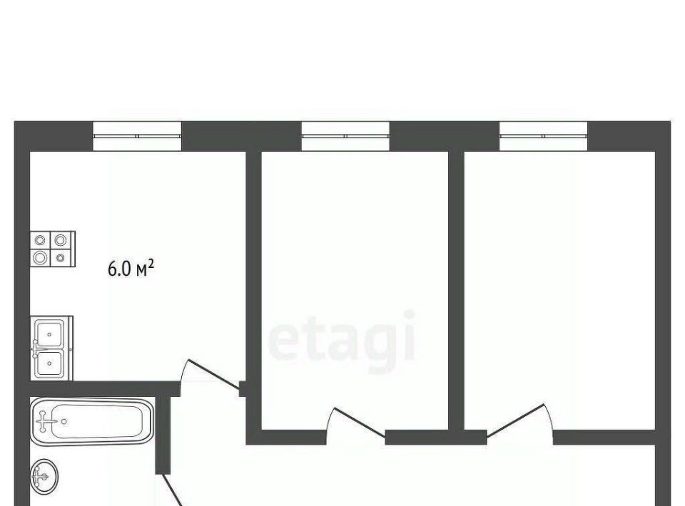 квартира г Оренбург р-н Центральный ул Одесская 123 фото 2