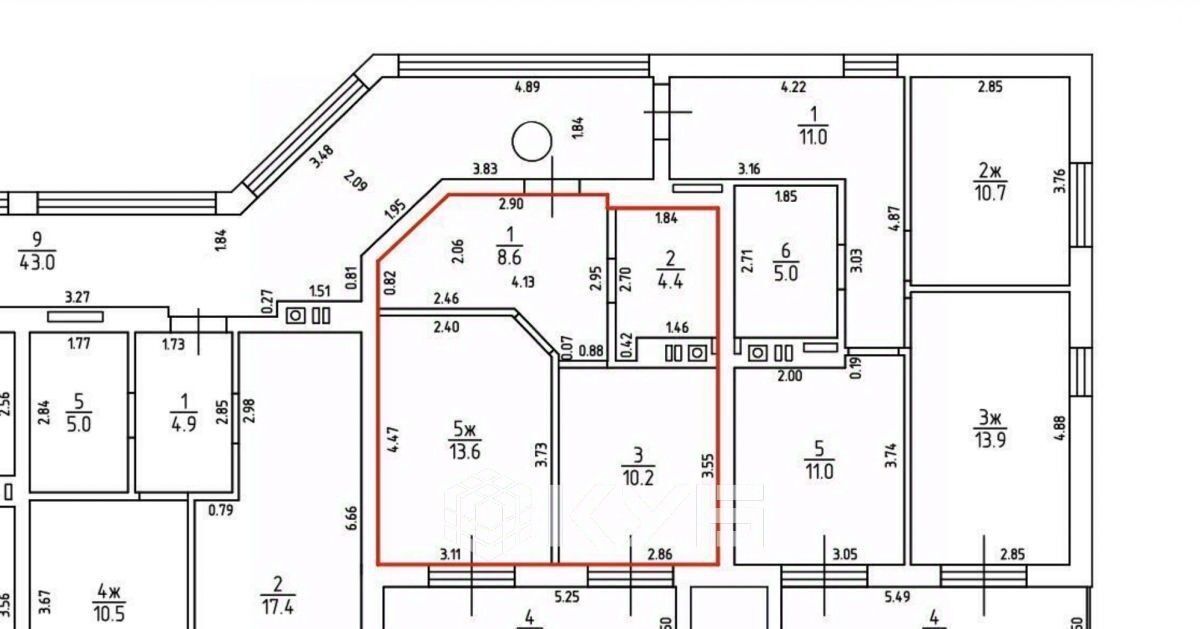квартира р-н Зеленоградский г Зеленоградск ул Тургенева 14 фото 9