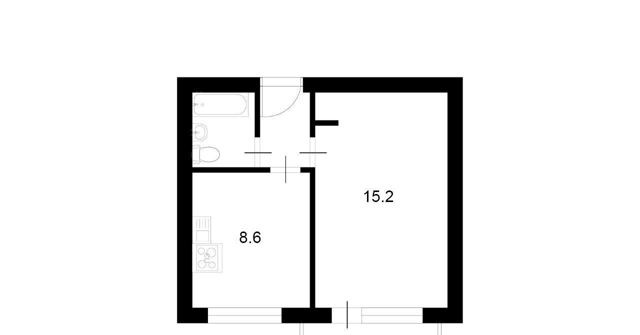 квартира г Курск р-н Центральный ул Карла Маркса 61а фото 2