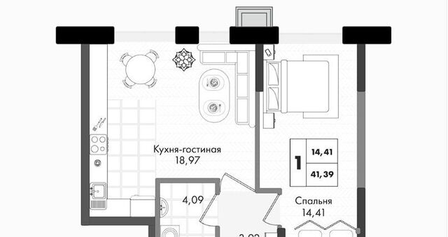 р-н Прикубанский ул им. генерала Брусилова 1/2 5 лит фото