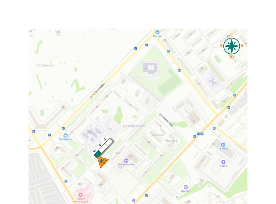 квартира г Ковров ул Строителей 39/3 фото 4