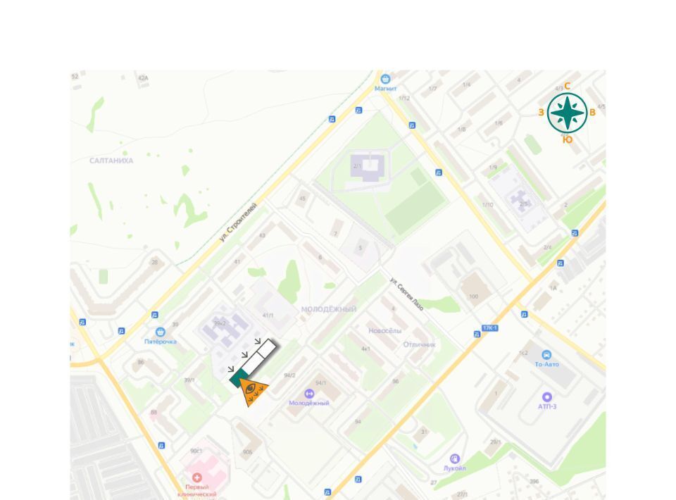 квартира г Ковров ул Строителей 39/3 фото 4