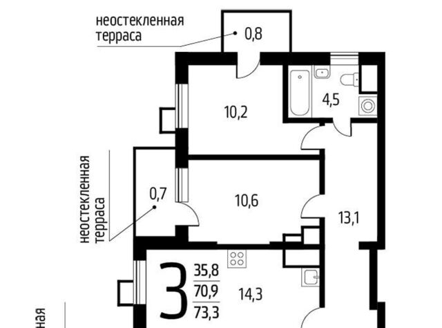 ул 6-я Нововатутинская 15к/3 Кедровая фото