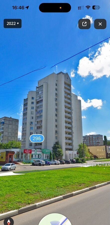 квартира г Липецк р-н Октябрьский ул. А. Г. Стаханова, 29А фото 19