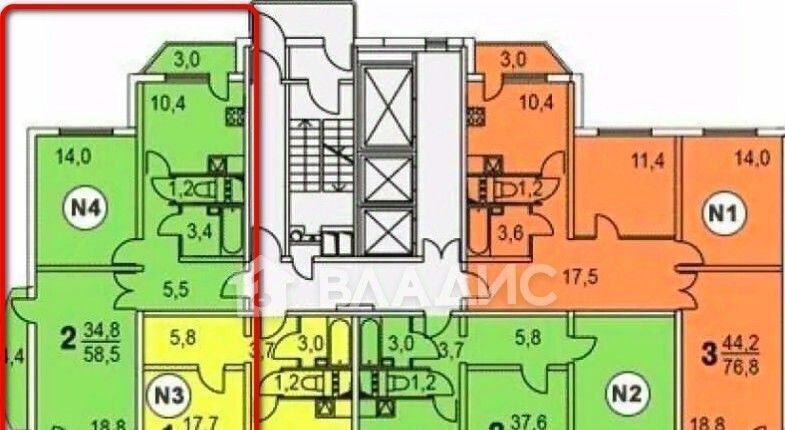 квартира г Мытищи ул Борисовка 20а Медведково фото 2
