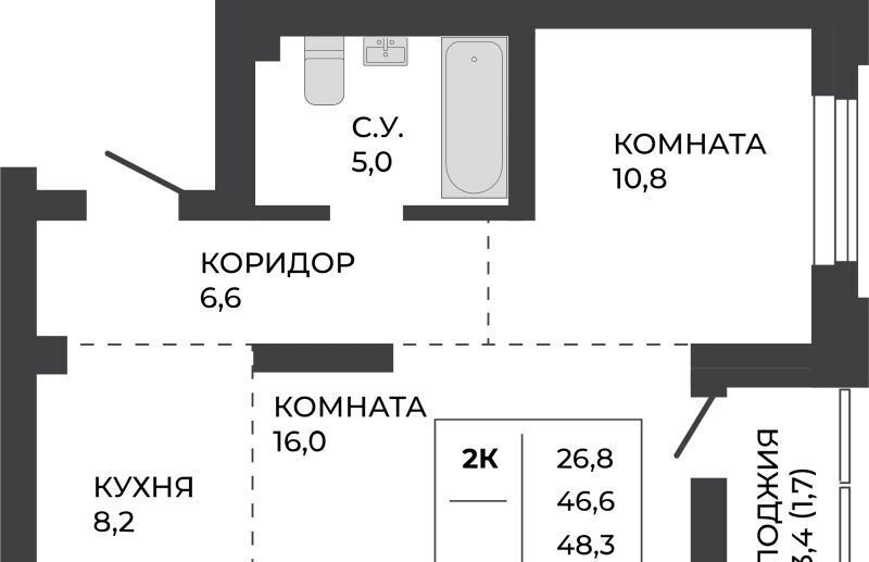 квартира г Барнаул р-н Индустриальный ул Шумакова 7к/2 фото 1