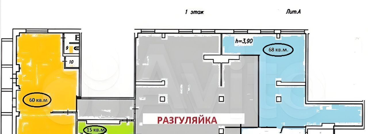 торговое помещение г Красноярск р-н Советский Зеленая Роща ул Тельмана 19 фото 6