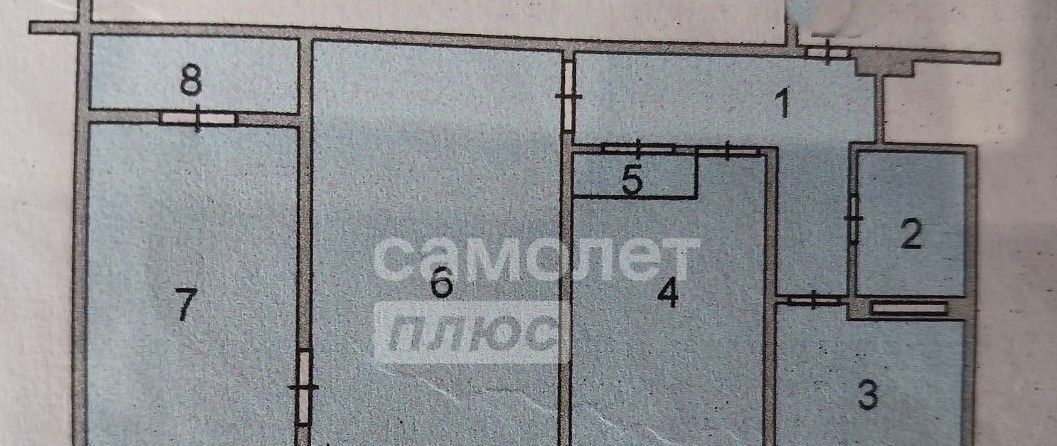 квартира г Иваново р-н Фрунзенский ул Ташкентская 101 фото 2