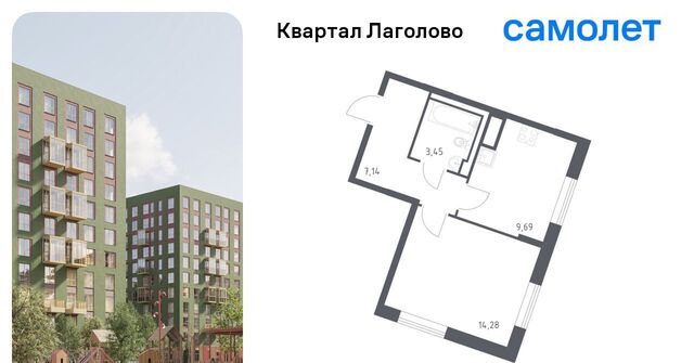 Квартал Лаголово 1 Лаголовское с/пос, Проспект Ветеранов фото