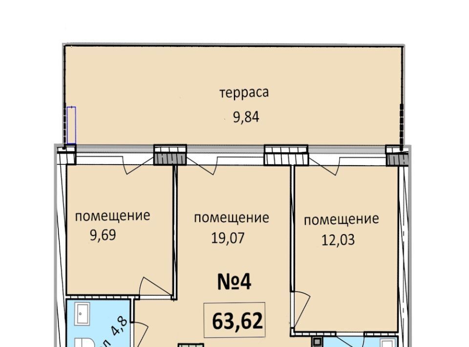 квартира р-н Балтийский г Балтийск фото 1