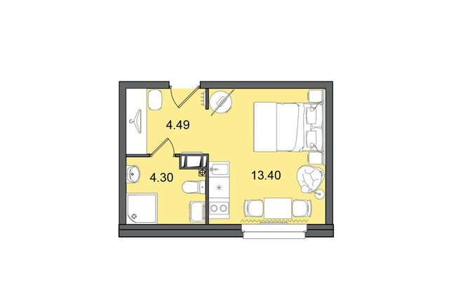метро Купчино пр-кт Витебский 99к/1 апарт-отель IN2IT округ Гагаринское фото