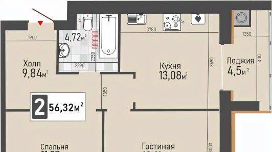 квартира р-н Рыбновский г Рыбное Панорама жилой комплекс фото 3