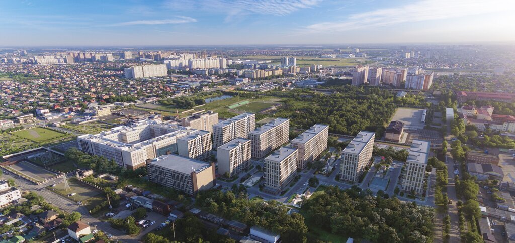 квартира г Краснодар р-н Прикубанский микрорайон 9-й километр ул Ярославская 115к/2 фото 19