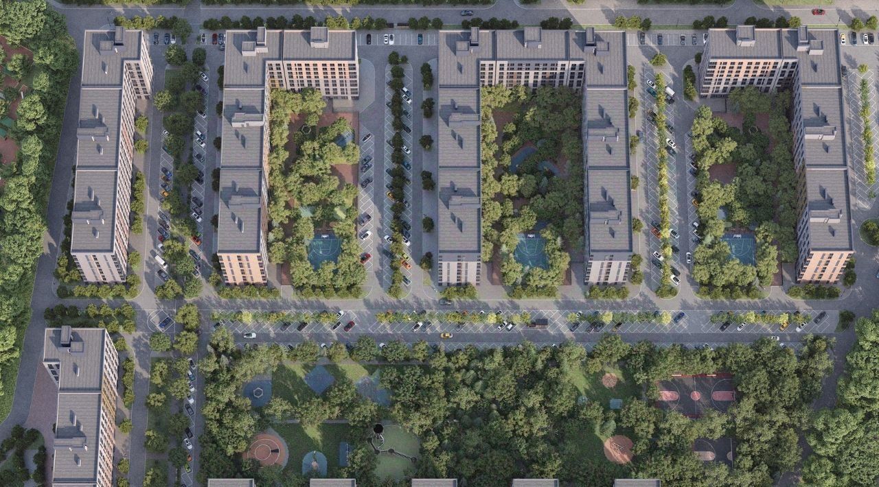 квартира г Краснодар р-н Прикубанский Жилой комплекс Зеленая тер. фото 49