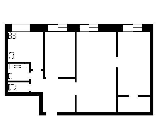квартира г Георгиевск ул Мира 12/3 фото 2