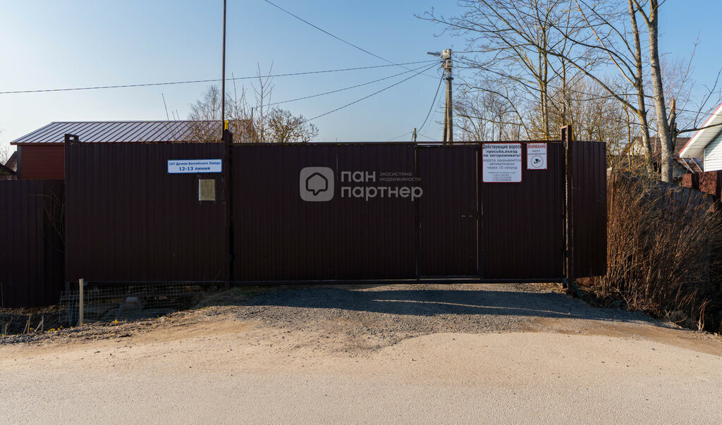 дом г Санкт-Петербург метро Проспект Ветеранов снт Дачное Балтийского завода ул 12-я линия 21 завода фото 7
