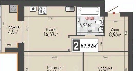 квартира р-н Рыбновский г Рыбное Панорама жилой комплекс фото 2