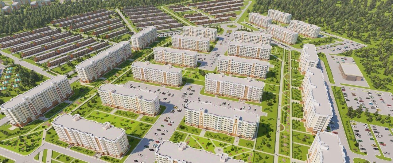 квартира г Кемерово р-н Рудничный Лесная Поляна б-р Солнечный ЖК «Солнечный бульвар» жилрайон, комплекс фото 8