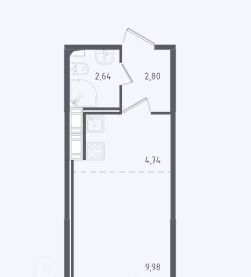 квартира г Колпино ул Загородная 45к/4 метро Рыбацкое фото 1