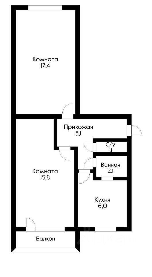 квартира г Краснодар р-н Карасунский ул им. Мачуги В.Н. 80/2 фото 8