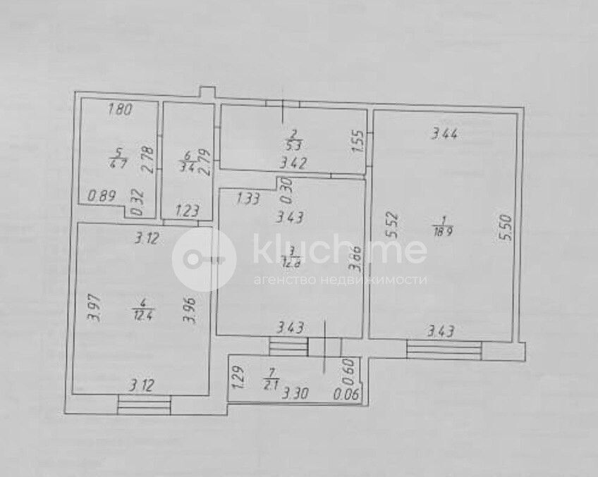 квартира г Казань р-н Советский ул Тулпар 4 Аметьево фото 39