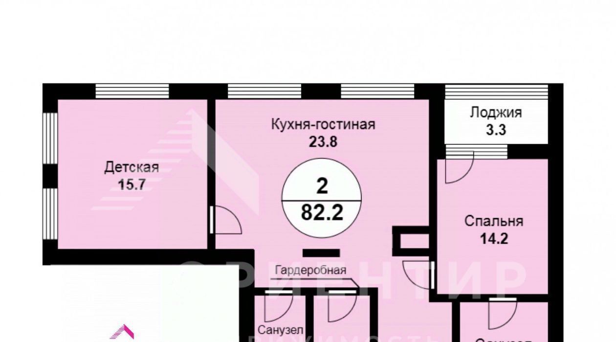квартира г Екатеринбург Площадь 1905 года, ул. Попова, 18 фото 19