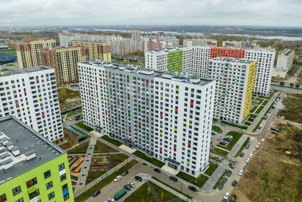 квартира г Ярославль р-н Фрунзенский ул Лескова 38 Волга парк фото 3