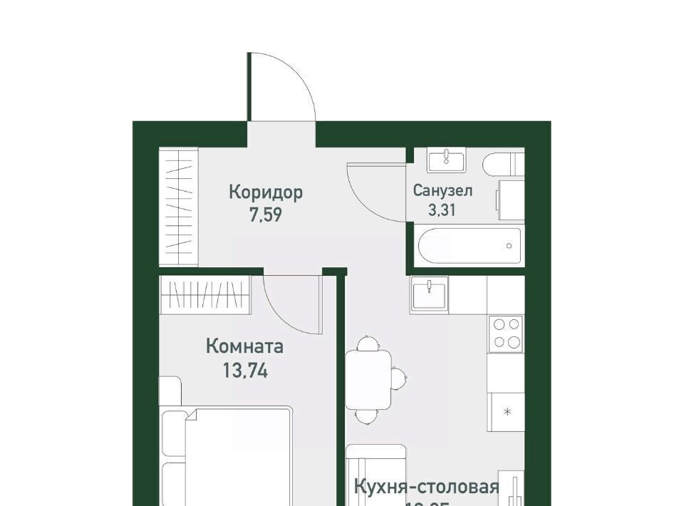 квартира г Екатеринбург р-н Ленинский Чкаловская ул Амундсена 165 фото 1