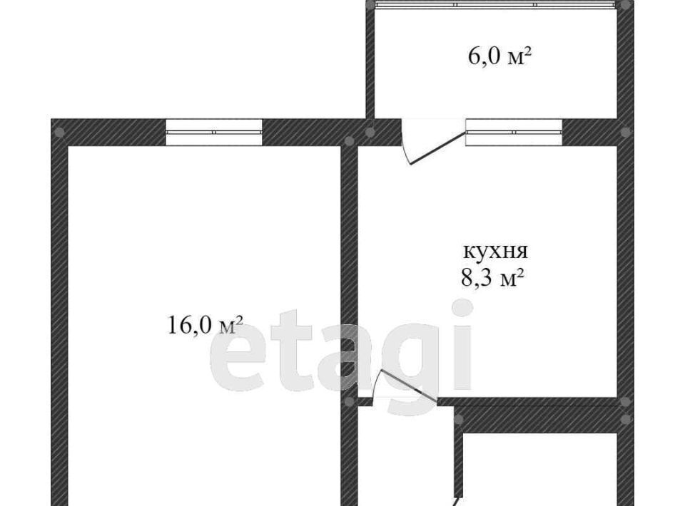 квартира г Красноярск р-н Советский ул Молокова 14 фото 2