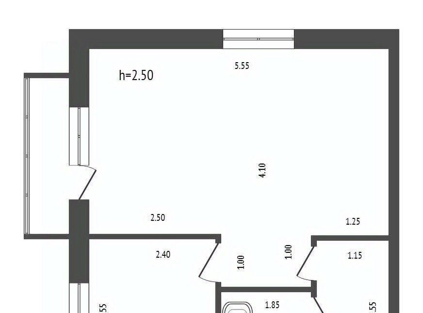 квартира г Красноярск р-н Центральный ул Карла Маркса 90 фото 2