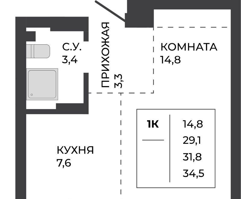 квартира г Барнаул р-н Индустриальный ул Шумакова 7к/2 фото 1