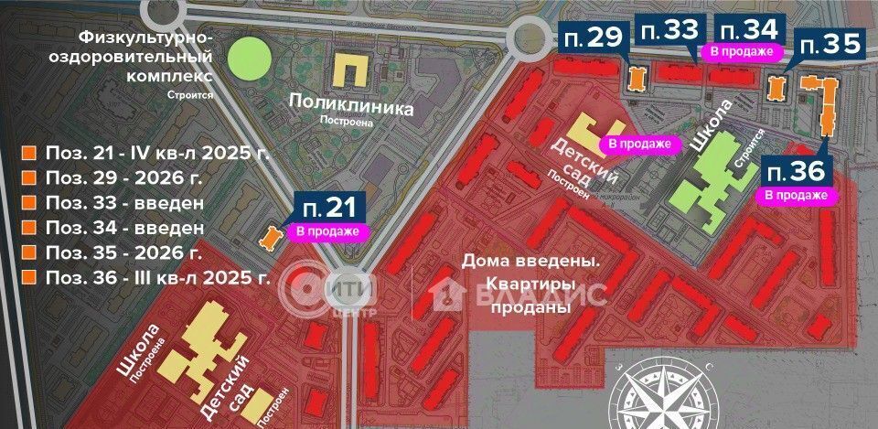 квартира г Воронеж р-н Советский Шилово ЖК «Ласточкино» жилой квартал фото 17