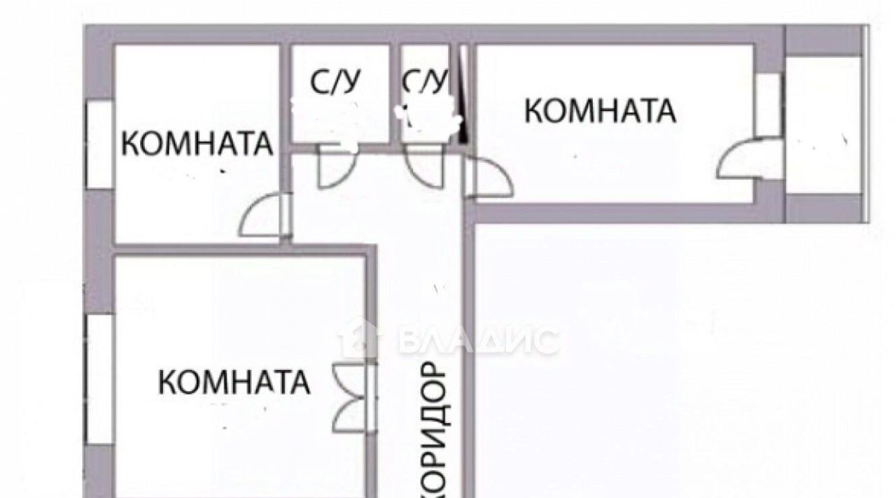 квартира г Пенза р-н Октябрьский ул Ладожская 95 фото 2